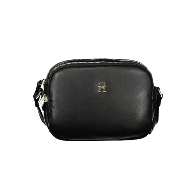 Tommy Hilfiger Black Polyester Handbag