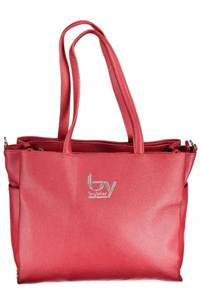 Byblos Chic Red Convertible Shoulder Bag In Pink