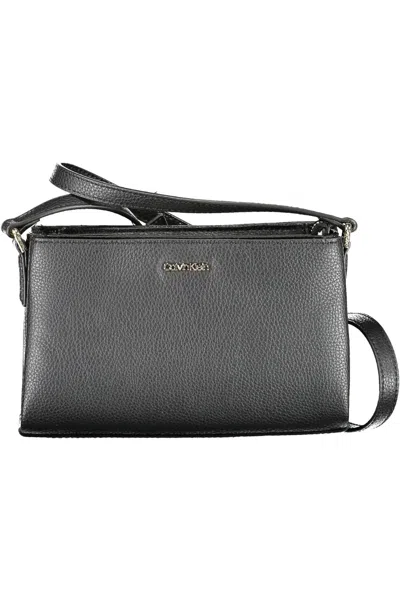 Calvin Klein Chic Triple-compartment Shoulder Bag In Black