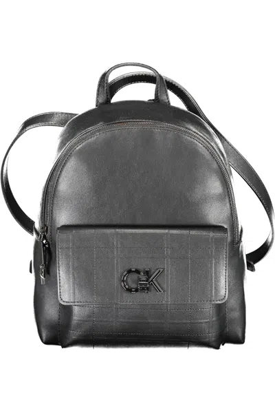 Calvin Klein Sleek Urban Chic Black Backpack