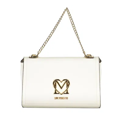 Love Moschino White Polyethylene Handbag