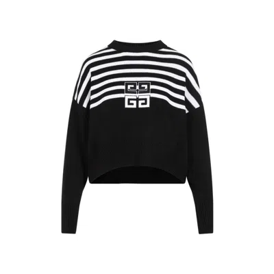 Givenchy Black Cotton Sweater