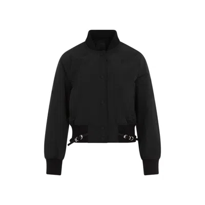 Givenchy Long Sleeve With Attached Belt Blouson In Black