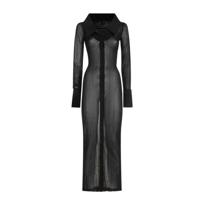 Jacquemus La Robe Manta Dress In Black