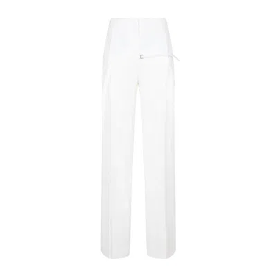 Jacquemus Trousers In White