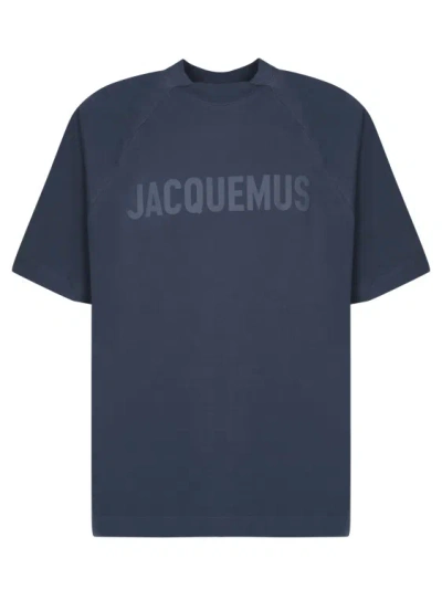 Jacquemus Cotton T-shirt In Blue