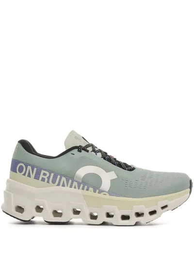 On Running Cloudmonster 2 Lace-up Sneakers In Green