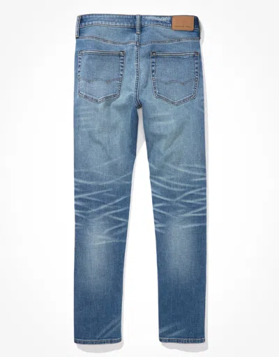 American Eagle Outfitters Ae Airflex+ Distressed Slim Straight Jean In Multi