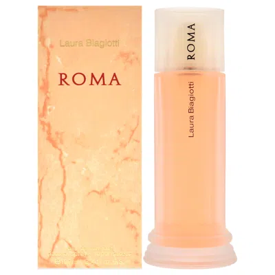 Laura Biagiotti Roma By  For Women - 3.4 oz Edt Spray In White