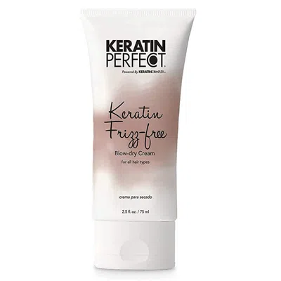 Keratin Perfect Keratin Frizz-free Blow Dry Cream By  For Unisex - 2.5 oz Cream In White