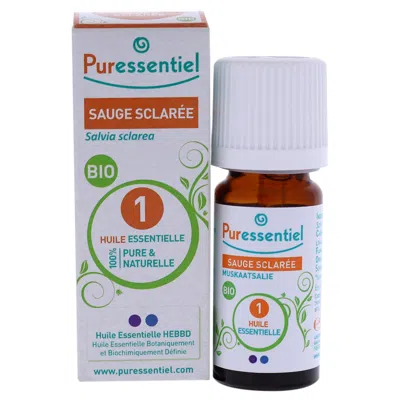 Puressentiel Organic Essential Oil - Sage Clary By  For Unisex - 0.17 oz Oil In White