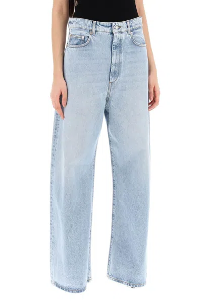 Sportmax Wide-legged Angri Jeans For A In Light Blue