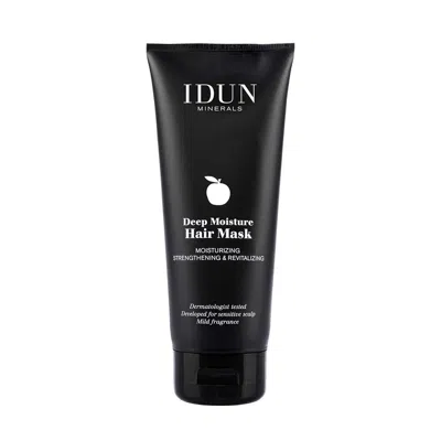 Idun Minerals Deep Moisture Hair Mask By  For Unisex - 6.76 oz Masque In White