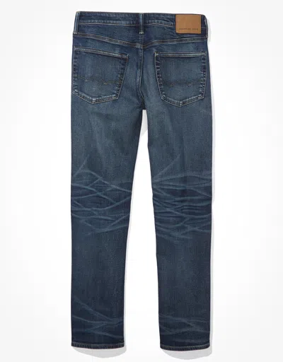 American Eagle Outfitters Ae Airflex+ Relaxed Straight Jean In Blue