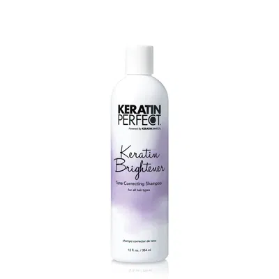 Keratin Perfect Keratin Brightener Shampoo By  For Unisex - 12 oz Shampoo In White