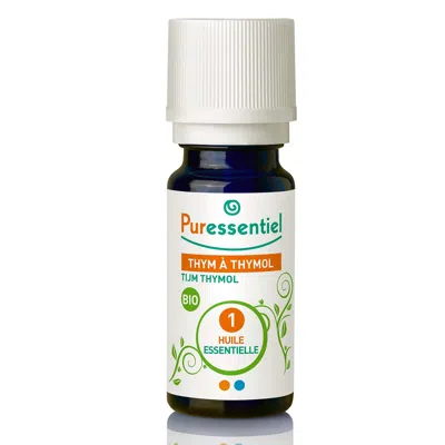 Puressentiel Organic Essential Oil - Thyme Thymol By  For Unisex - 0.17 oz Oil In White