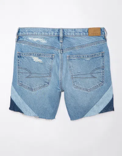 American Eagle Outfitters Ae Real Good Repurposed Strigid 6" Perfect Low-rise Short In Multi