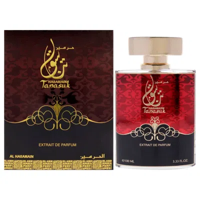 Al Haramain Tanasuk By  For Women - 3.33 oz Extrait De Parfum Spray In Red