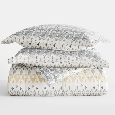Ienjoy Home Comforter Set Patterned Microfiber All Season Down-alternative Ultra Soft Bedding In Multi