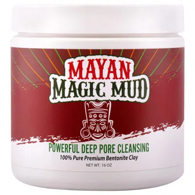 Mayan Magic Mud Powerful Deep Pore Cleansing White Kaolin Clay By  For Unisex - 16 oz Cleanser