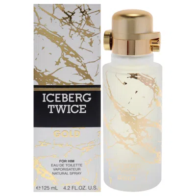 Iceberg Twice Gold By  For Men - 4.1 oz Edt Spray In White