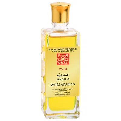 Swiss Arabian Sandalia Er8e By  For Unisex - 3.2 oz Parfum Oil In Yellow