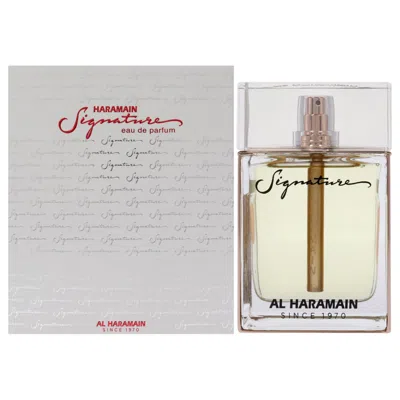 Al Haramain Signature Rose Gold By  For Women - 3.4 oz Edp Spray In Red