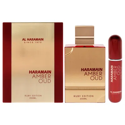 Al Haramain Amber Oud - Ruby Edition By  For Unisex - 6.7 oz Edp Spray In White