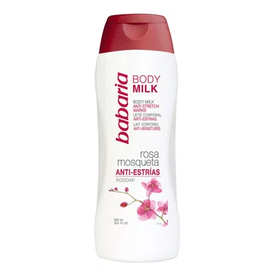 Babaria Anti Stretch Marks Body Milk By  For Unisex - 16.6 oz Moisturizer In White