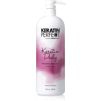 Keratin Perfect Keratin Daily Shampoo By  For Unisex - 32 oz Shampoo In White