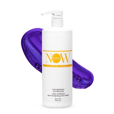 Now Beauty No Yellow Conditioner By  For Unisex - 32 oz Conditioner In White