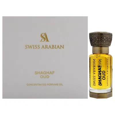Swiss Arabian Shaghaf Oud By  For Unisex - 0.4 oz Parfum Oil In Yellow