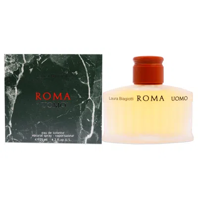 Laura Biagiotti Roma By  For Men - 4.2 oz Edt Spray In White