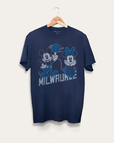 Junk Food Clothing Unisex Bucks Mickey Minnie City Edition Tee In Blue