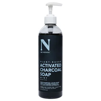 Dr. Natural Activated Chacoal Liquid Soap - Mint By  For Unisex - 16 oz Soap In White