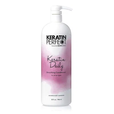 Keratin Perfect Keratin Daily Conditioner By  For Unisex - 32 oz Conditioner In White