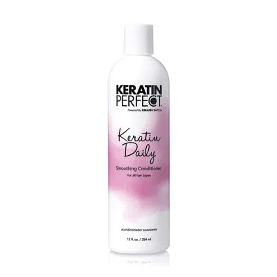 Keratin Perfect Keratin Daily Conditioner By  For Unisex - 12 oz Conditioner In White