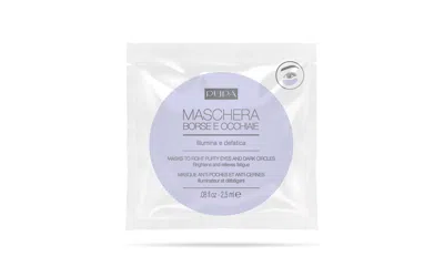 Pupa Milano Mask To Fight Puffy Eyes And Dark Circle By  For Unisex - 0.08 oz Mask In White