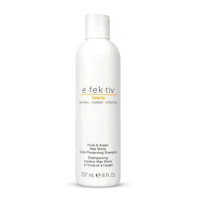 E.fek.tiv Inula Plus Argan Max Shine Color Preserving Shampoo By E. Fek. Tiv For Unisex - 8 oz Shampoo In White
