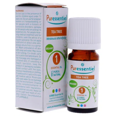 Puressentiel Organic Essential Oil - Tea Tree By  For Unisex - 0.3 oz Oil In White