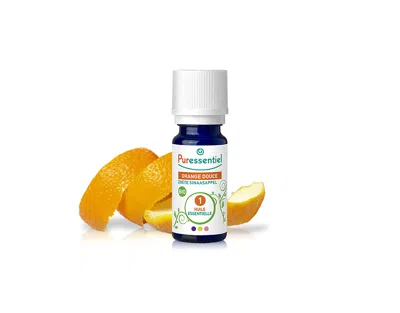 Puressentiel Organic Essential Oil - Sweet Orange By  For Unisex - 0.3 oz Oil In White