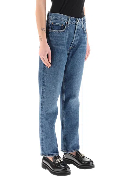Agolde Lana Crop Regular Jeans In Multi
