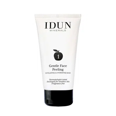 Idun Minerals Gentle Face Peeling By  For Unisex - 2.53 oz Mask In White