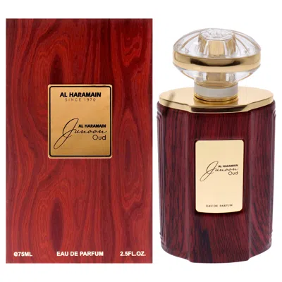 Al Haramain Junoon Oud By  For Unisex - 2.5 oz Edp Spray In White