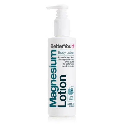 Betteryou Magnesium Body Lotion By  For Unisex - 6.08 oz Body Lotion In White