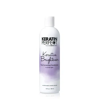 Keratin Perfect Keratin Brightener Conditioner By  For Unisex - 12 oz Conditioner In White
