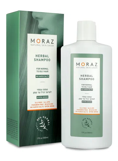 Moraz Herbal Shampoo For Normal To Oily By  For Unisex - 17 oz Shampoo In White