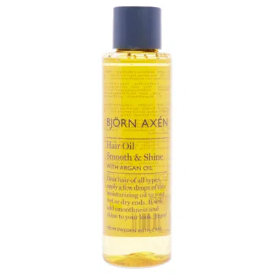 Bjorn Axen Hair Oil Smooth And Shine - Argan Oil By  For Unisex - 2.53 oz Oil In White