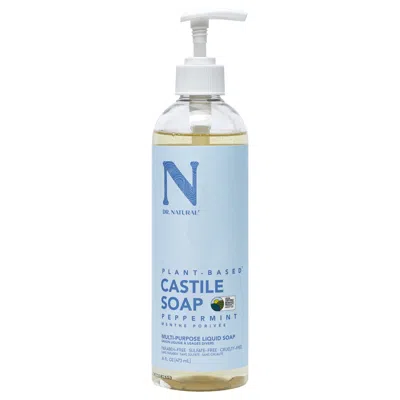 Dr. Natural Castile Liquid Soap - Peppermint By  For Unisex - 16 oz Soap In White