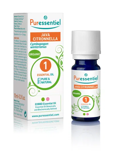 Puressentiel Organic Essential Oil - Citronella Java By  For Unisex - 0.3 oz Oil In White